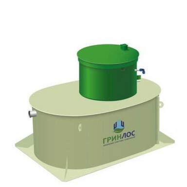 Септик Mezler aqua 5 un насосная горизонтальная